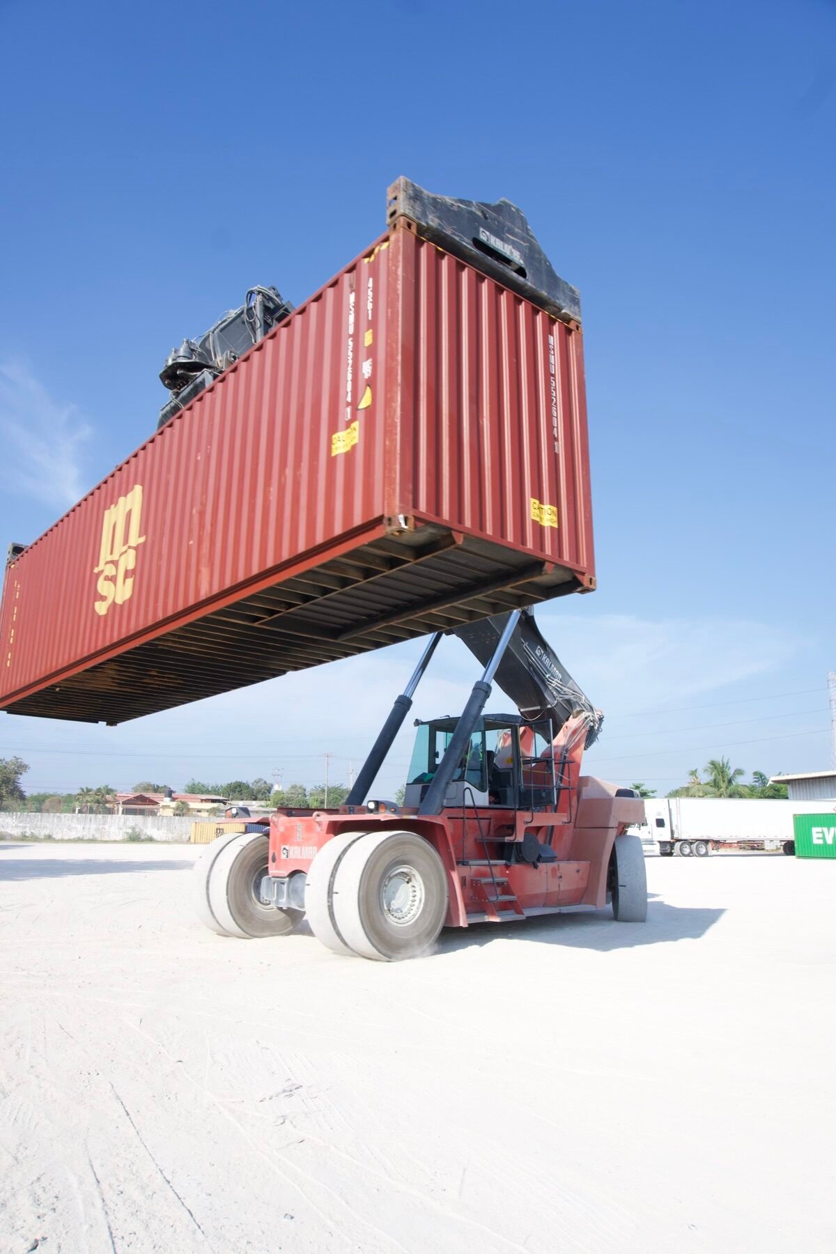 Costo de transporte de contenedores